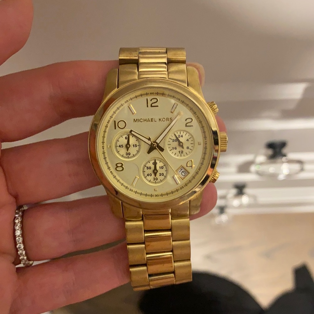 Michael Kors gold watch